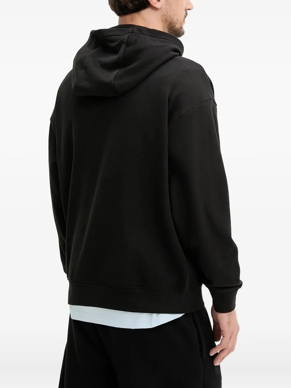 HUGO Hoodie met print Zwart
