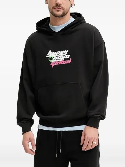 HUGO graphic-print hoodie