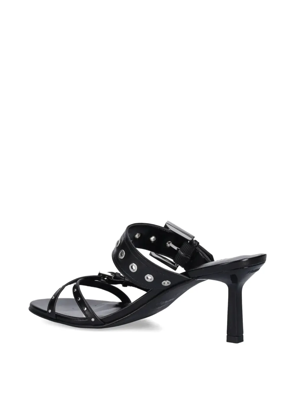 Hugo Boss Buckle-strap Sandals In Black