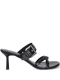 HUGO buckle-strap sandals - 1 BLACK