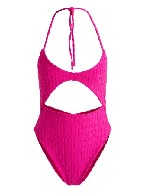 HUGO cut-out swimsuit