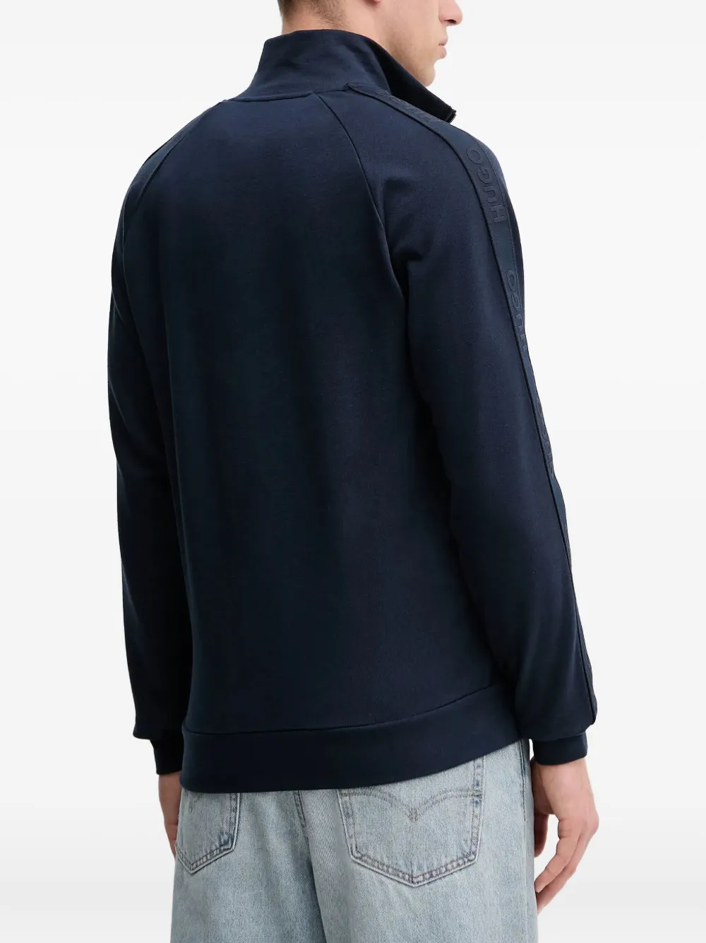 HUGO logo-detail zip-up sweatshirt | Sweatshirts | Image 2