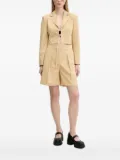 HUGO Amusina tie-front blazer - Neutrals