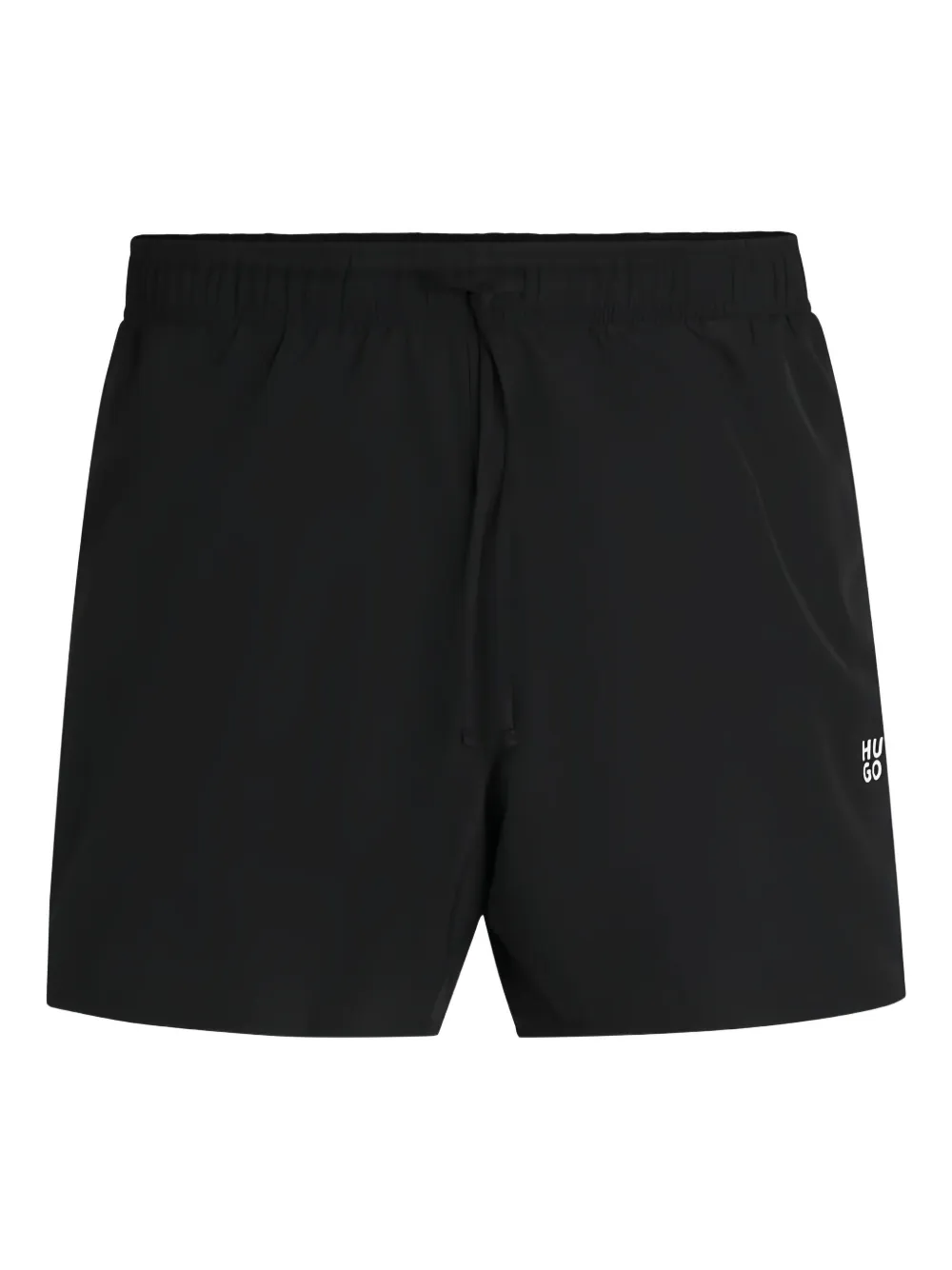 HUGO drawstring swim shorts | Black | Image 1