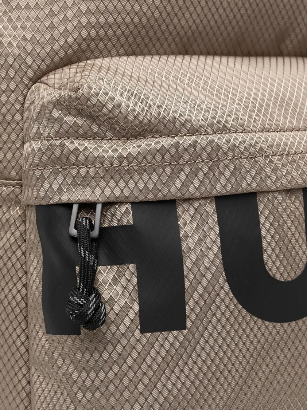 HUGO Rugzak met logoprint Beige