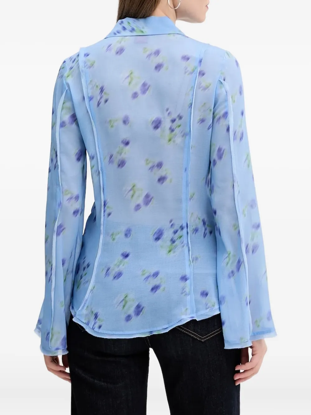 HUGO Button-down shirt - Blauw