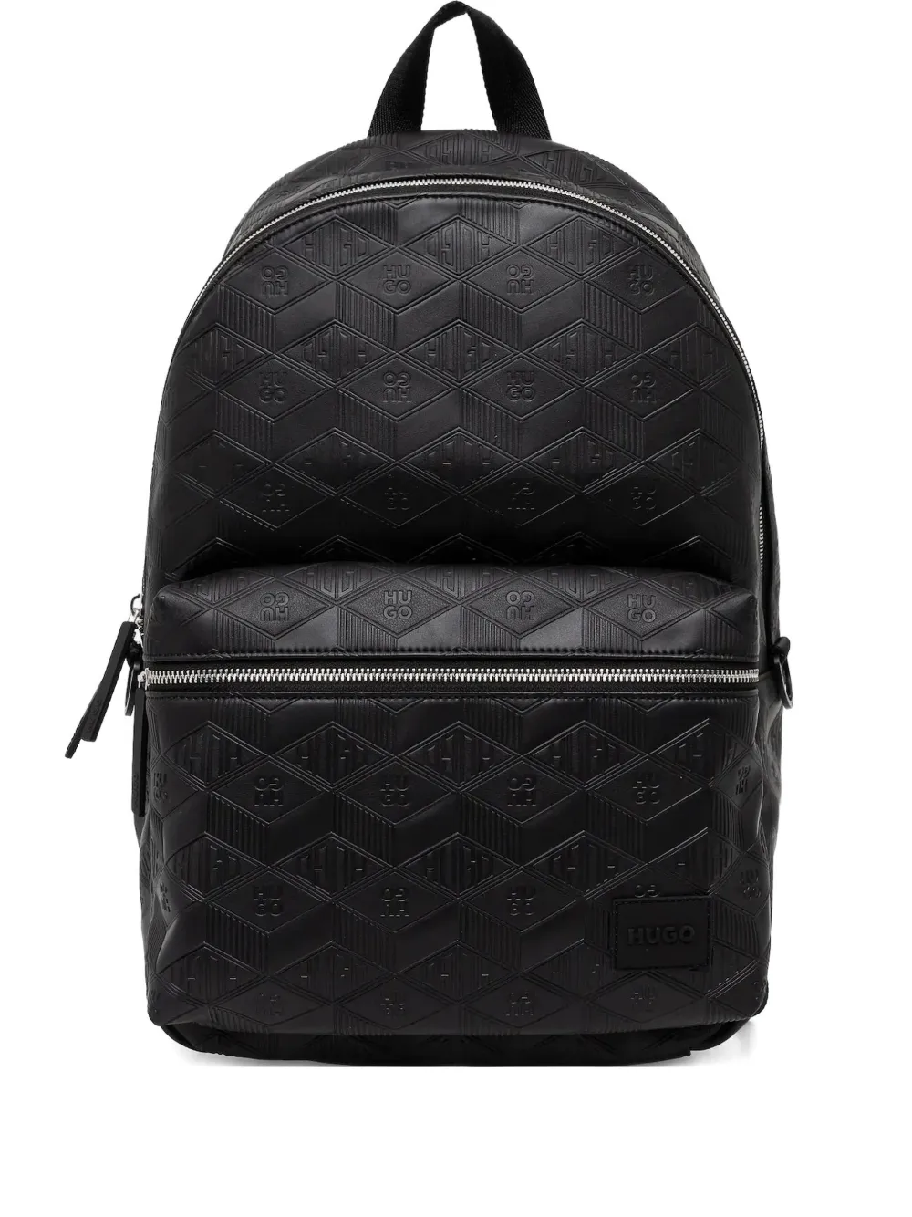 HUGO patterned-embossed backpack | negro | Image 1