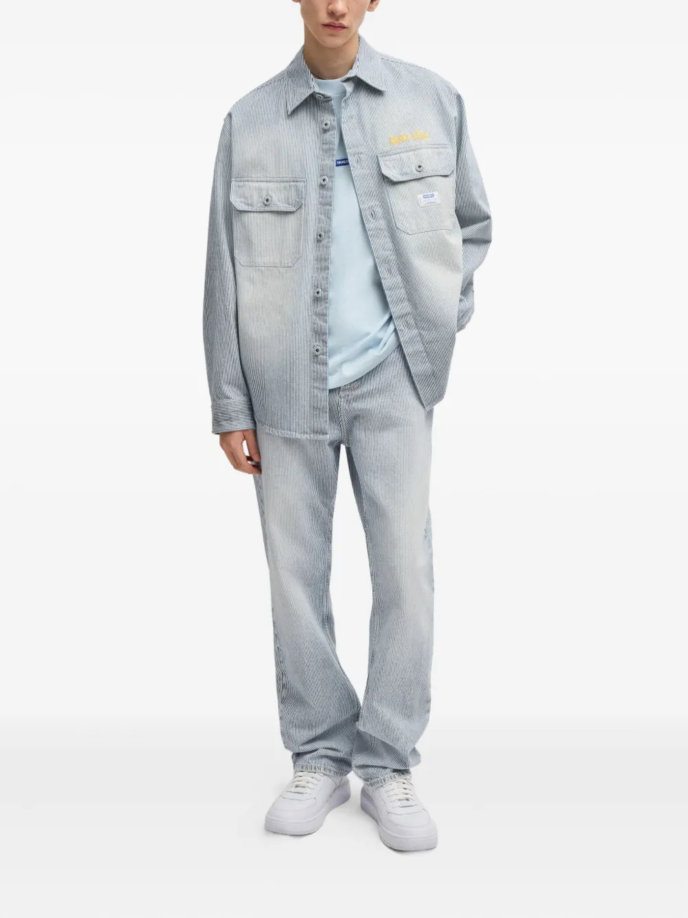 HUGO джинсы в полоску | Прямые джинсы | Image 2