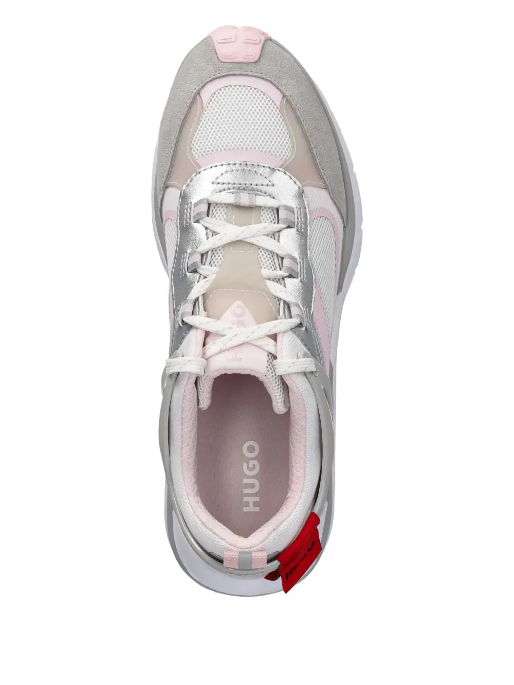 HUGO panelled sneakers Grey