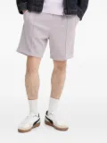 HUGO textured drawstring shorts - Purple