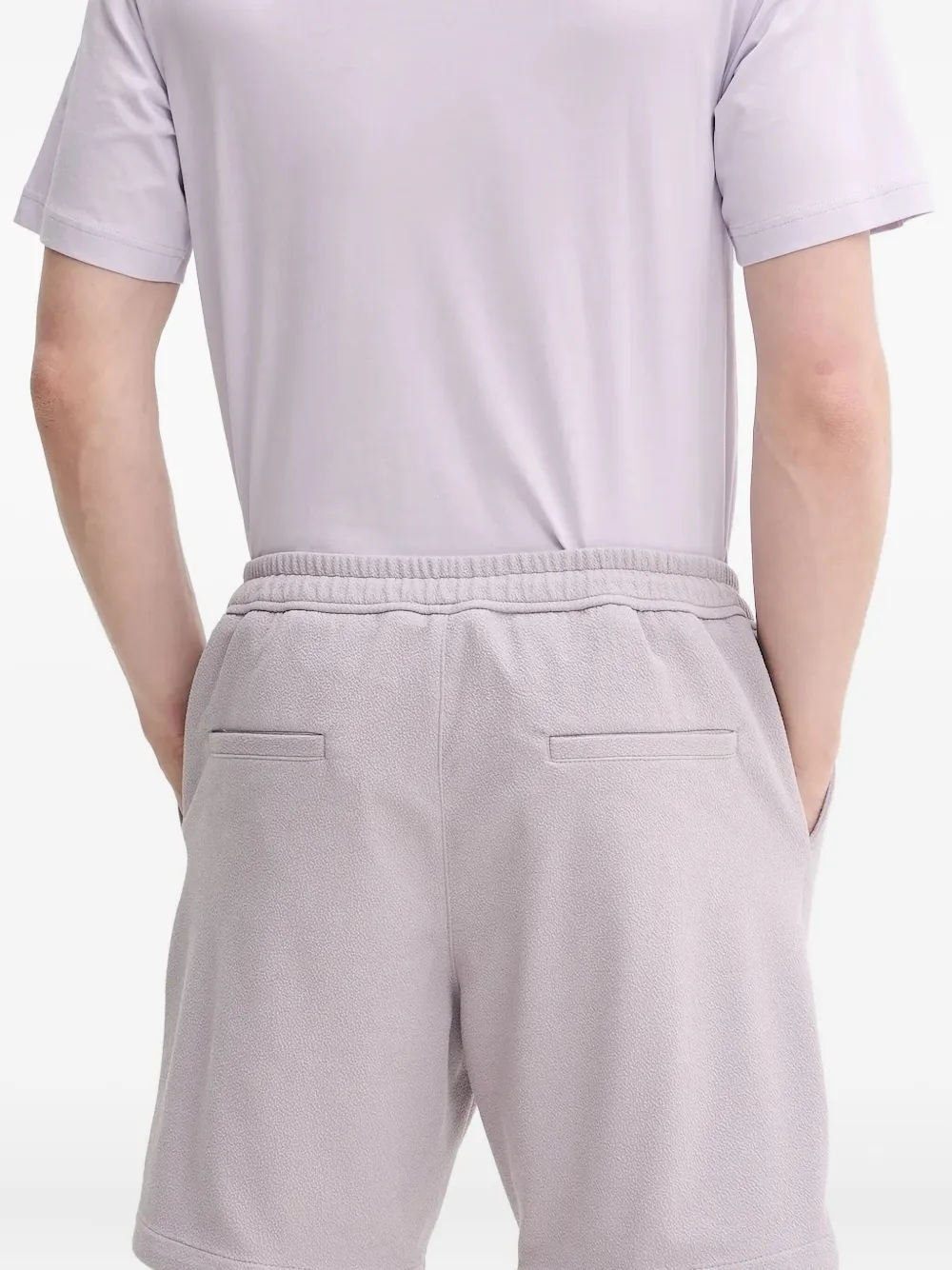 HUGO Shorts met trekkoord Paars