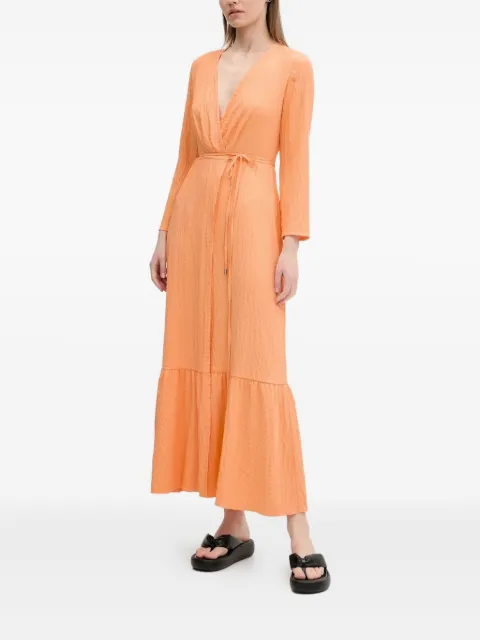 HUGO  wrap midi dress