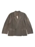 Ziggy Chen double-breasted blazer - Grey