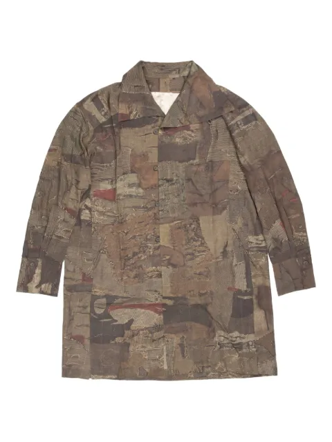 Ziggy Chen digital-print shirt