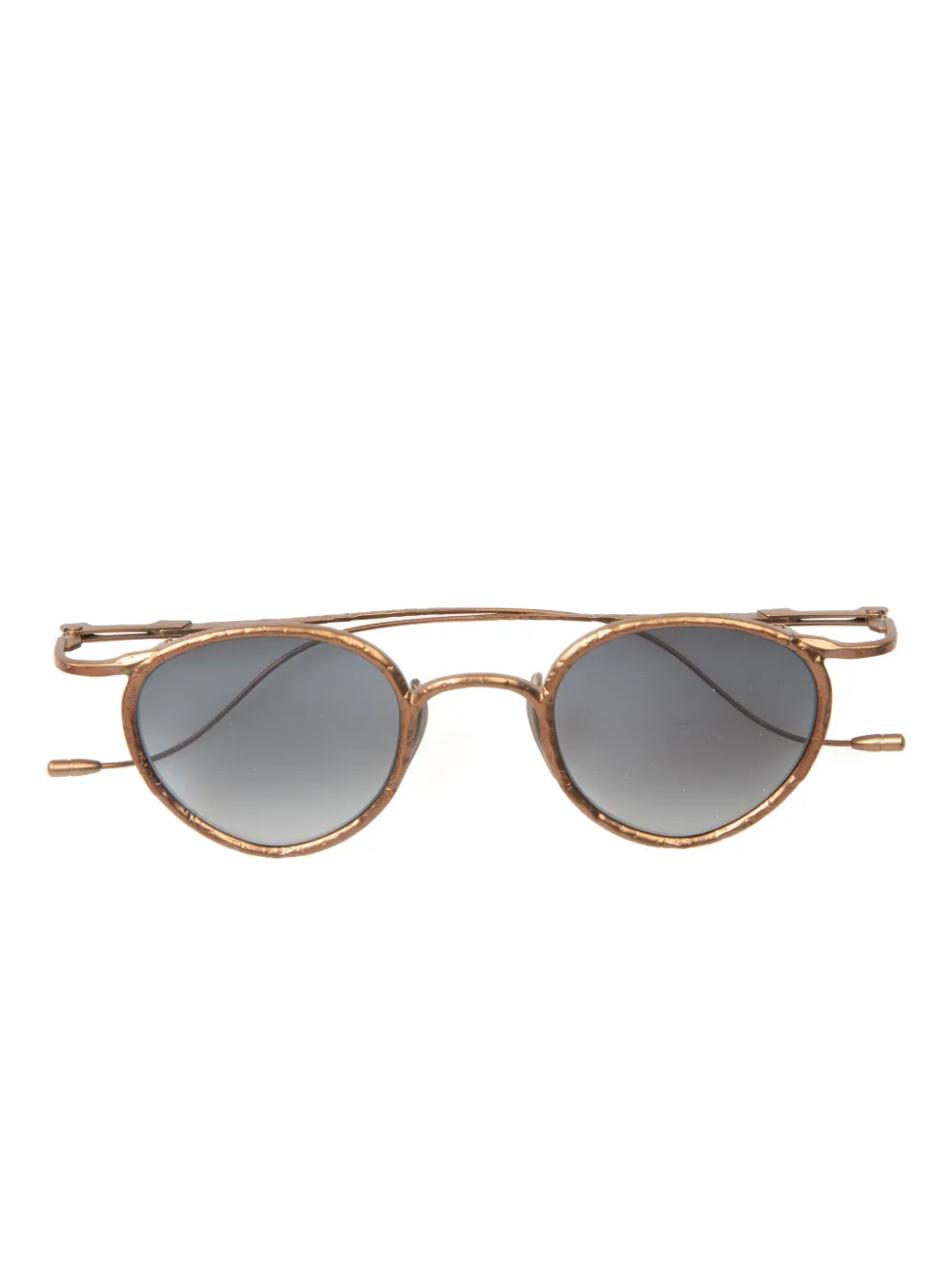 Ziggy Chen hammered sunglasses | Brown | Image 1