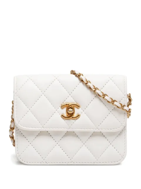 CHANEL Pre-Owned 2022-2025 matelassé crossbody bag