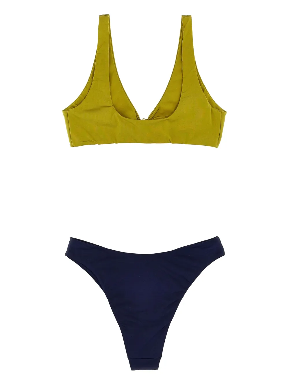 ELISABETTA FRANCHI TWO-TONE BIKINI SET