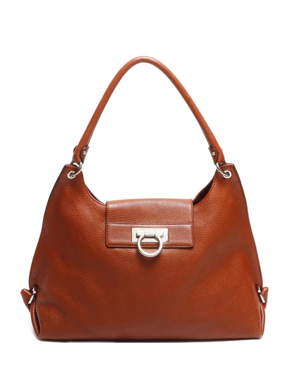 Ferragamo Pre-Owned 2000-2020 レザーショルダーバッグ - ブラウン Ferragamo Pre-Owned 2000-2020 レザーショルダーバッグ - ブラウン