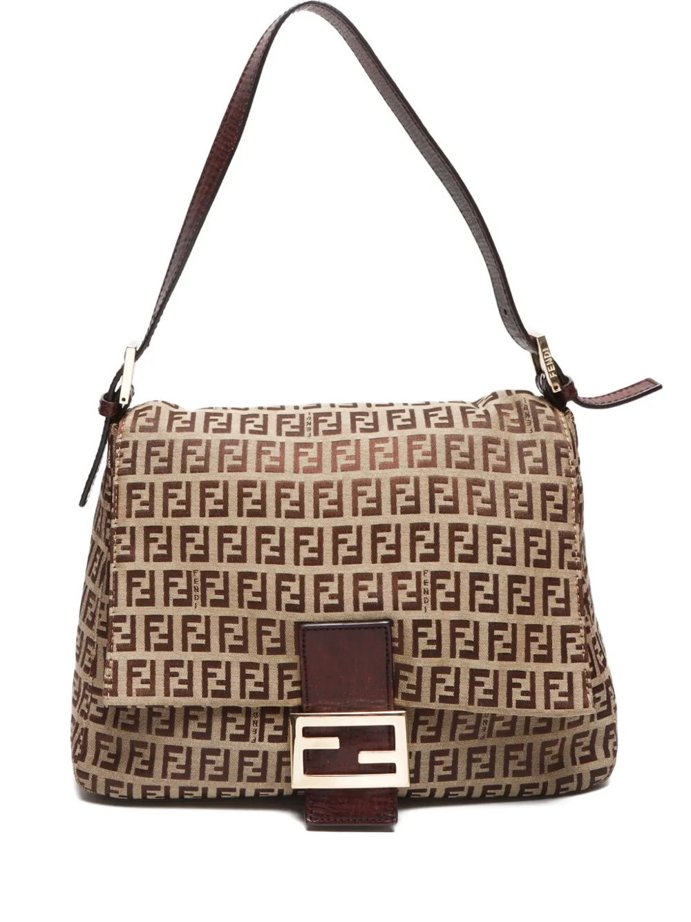 Pre-owned Fendi 2000-2020 Mamma Baguette Shoulder Bag