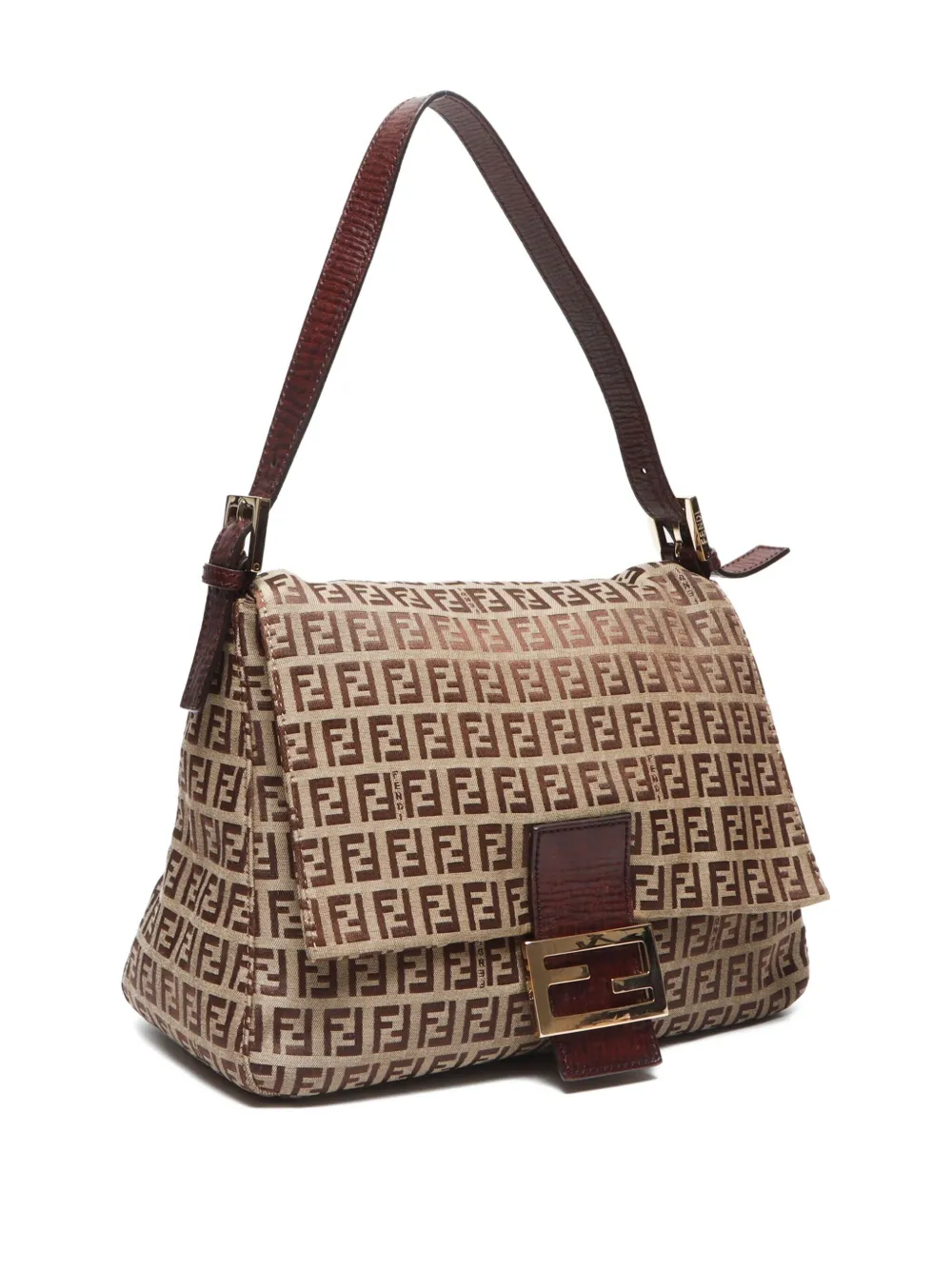 Pre-owned Fendi 2000-2020 Mamma Baguette Shoulder Bag