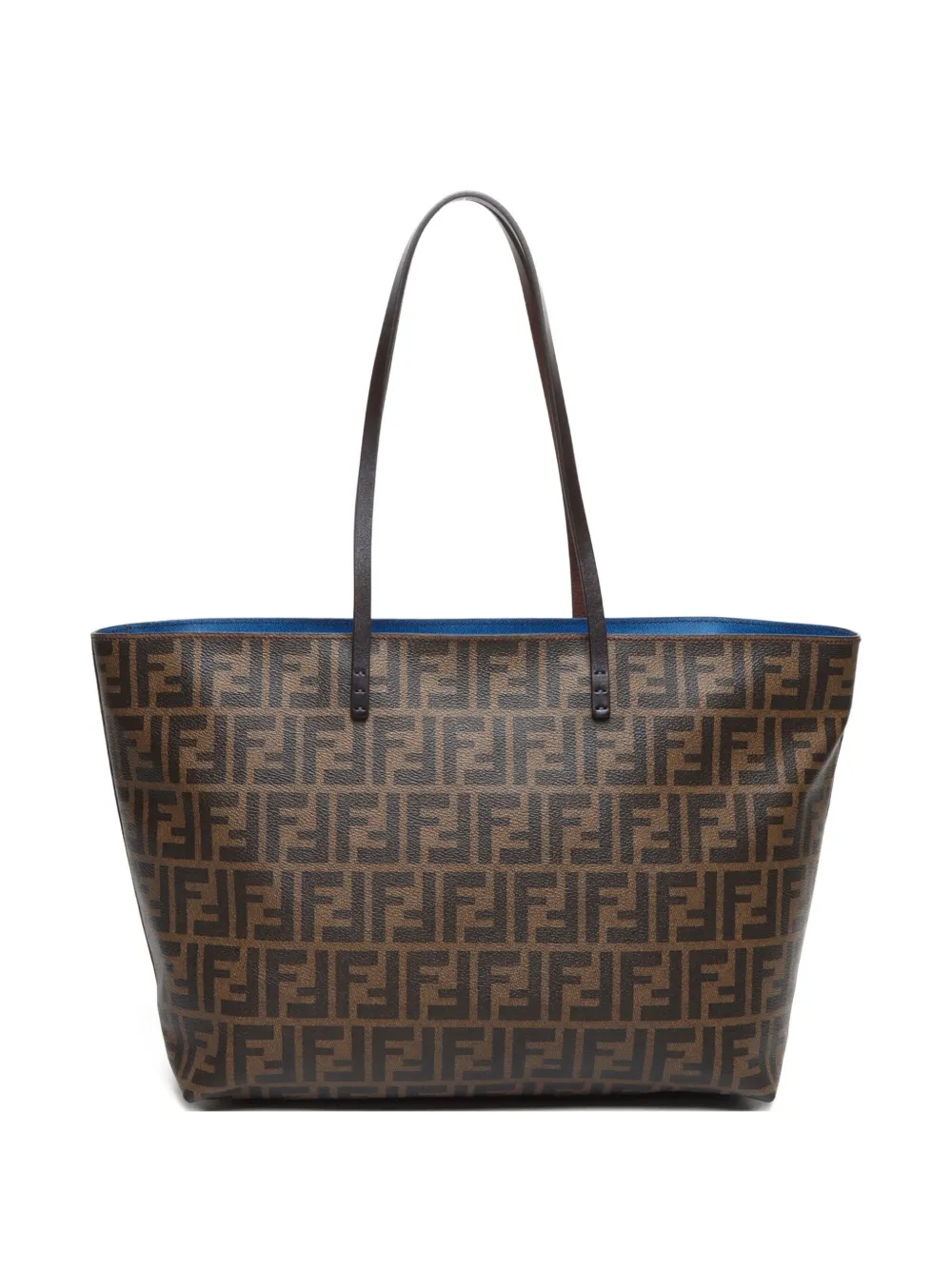 Fendi Pre-Owned 2010-2024 Roll Zucca Canvas tote bag | Brown | Image 1