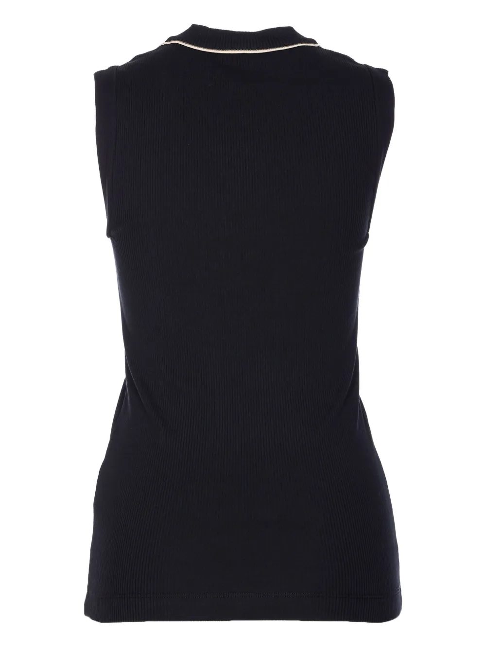 Brunello Cucinelli contrasting-trim vest | Vests & Tank Tops | Image 2