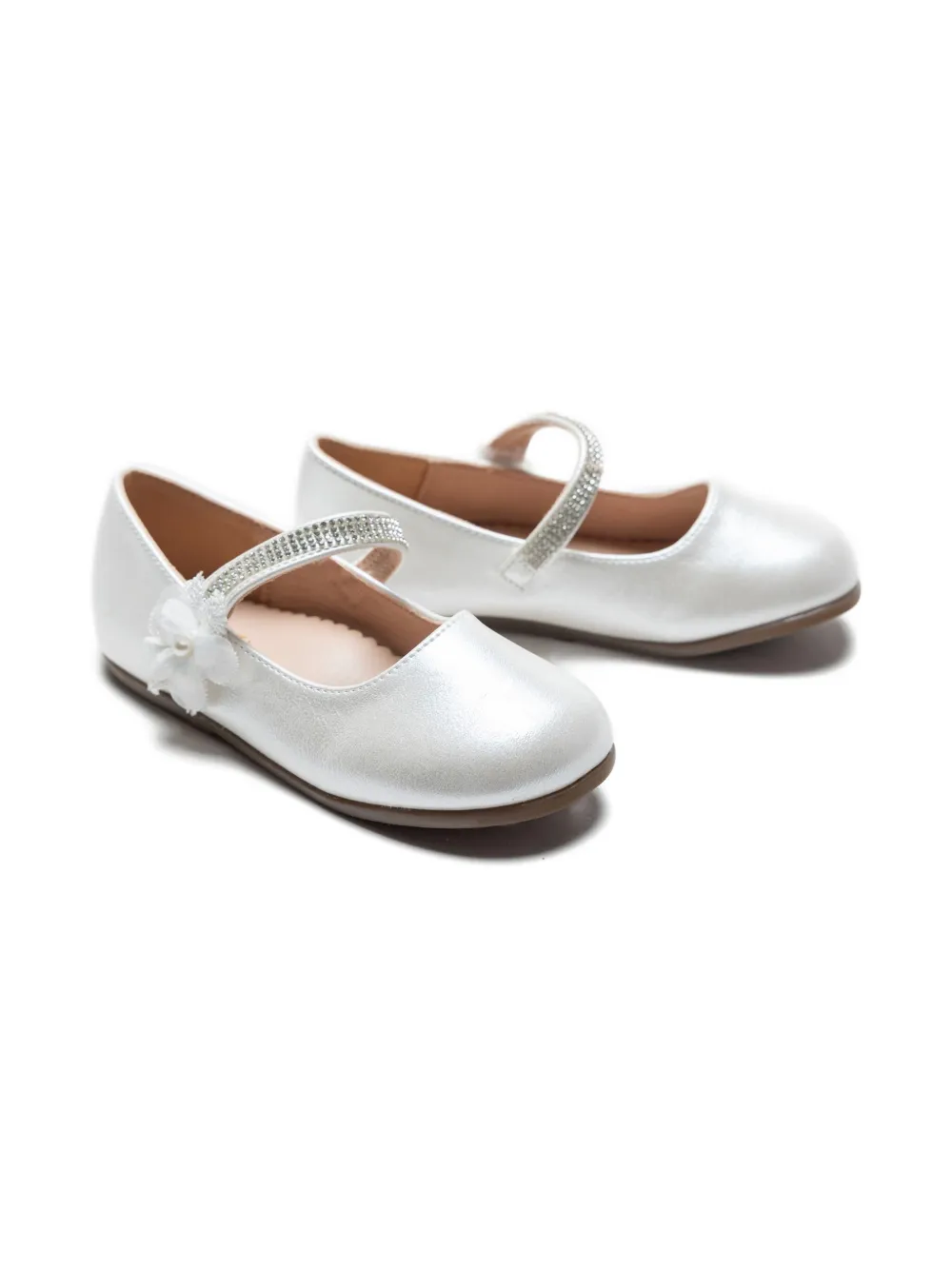 Tulleen Primrose ballet flats Wit