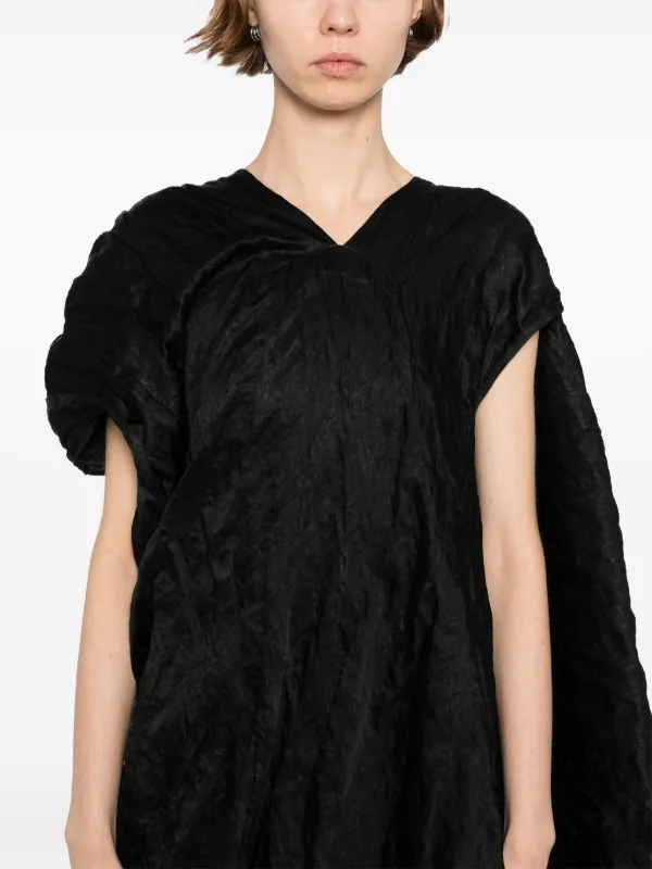 Uma Wang Aposy Dress | Black | FARFETCH ID