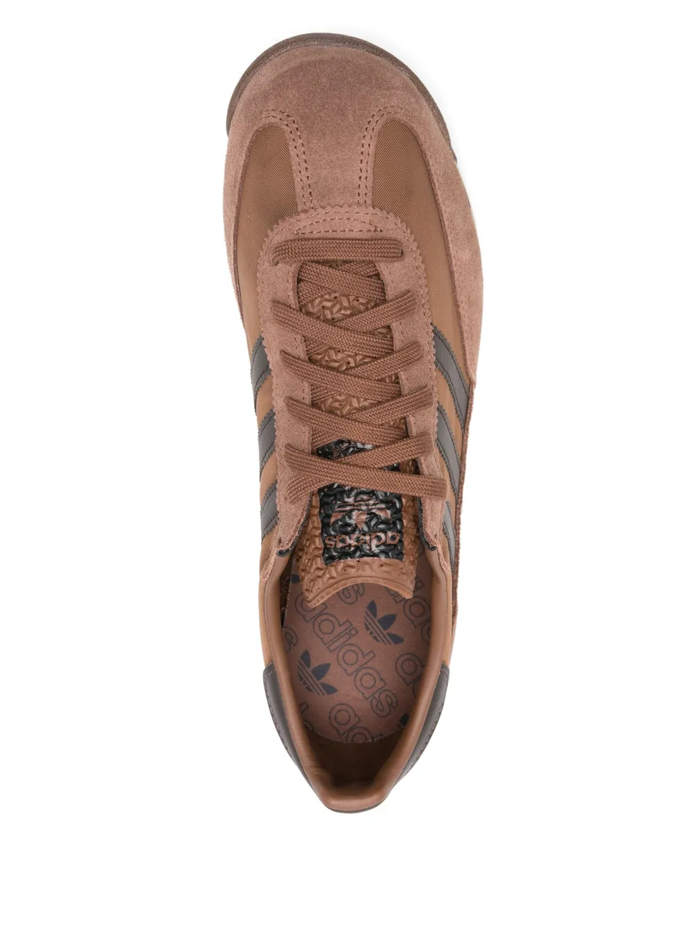 adidas Leren sneakers Bruin