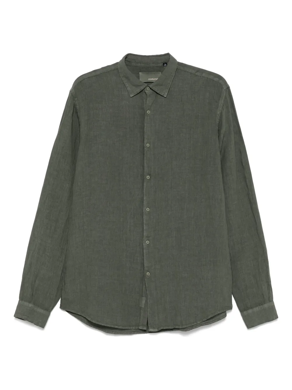 Costumein chemise en lin | vert | Image 1