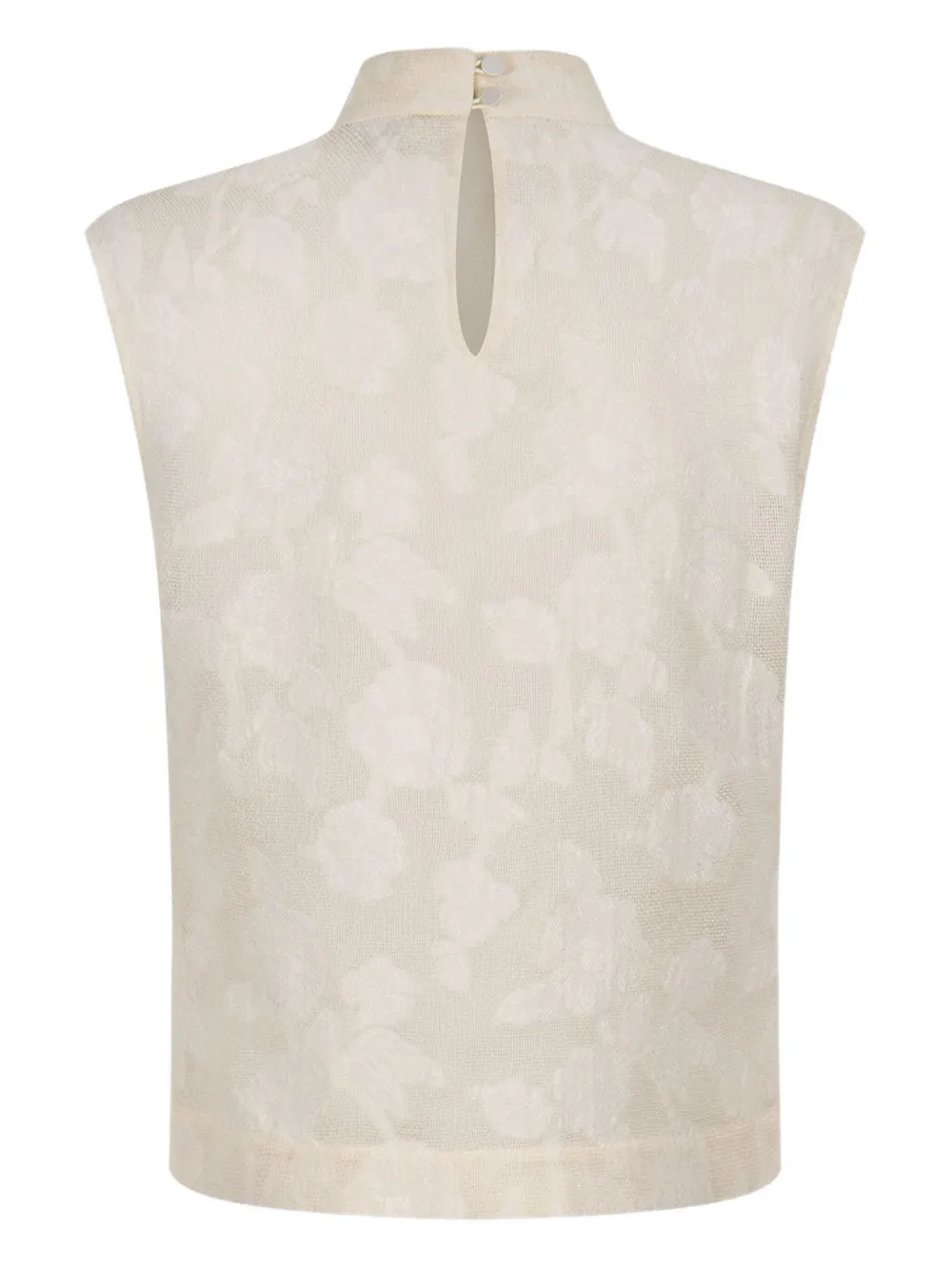 Shanghai Tang floral-jacquard top | Vests & Tank Tops | Image 2