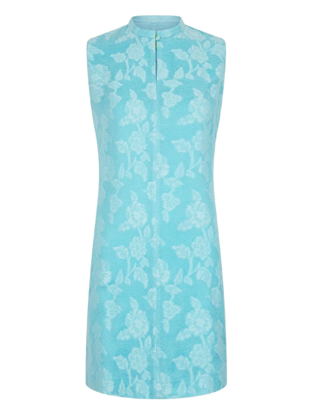 Shanghai Tang Jacquard Mini Dress