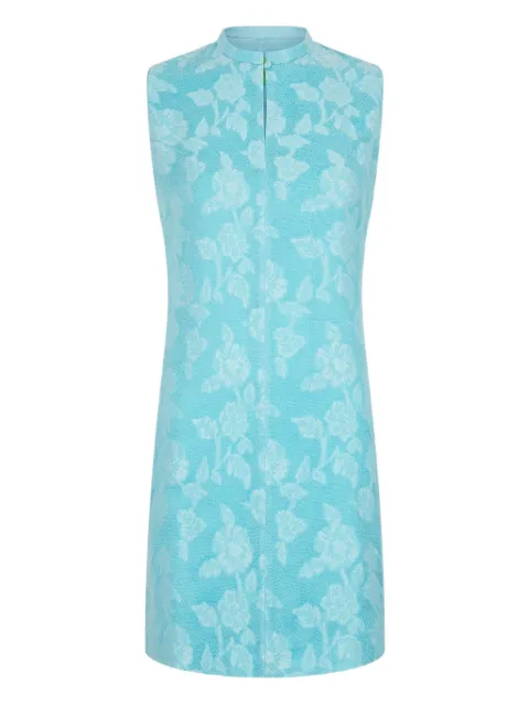 Shanghai Tang vestido corto en jacquard