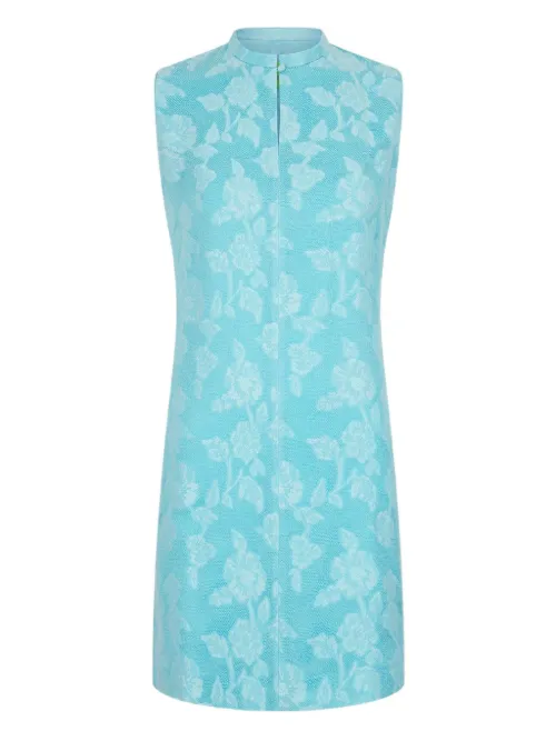 Robe en jacquard à coupe courte - Shanghai Tang - Modalova