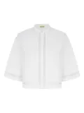 Shanghai Tang cotton-blend shirt - White