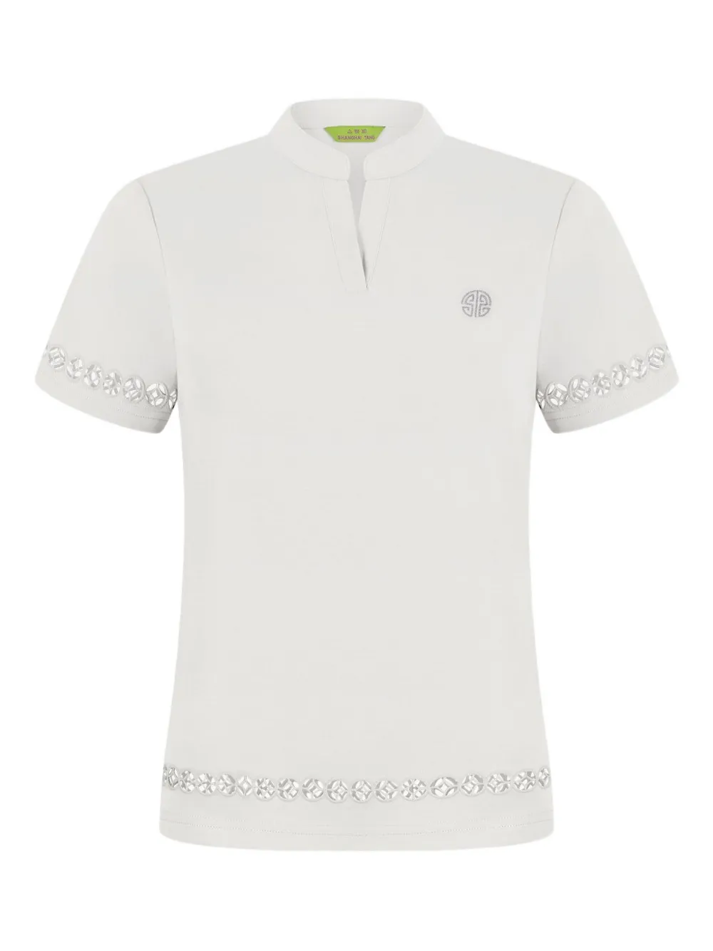 Shanghai Tang playera de algodón | blanco | Image 1