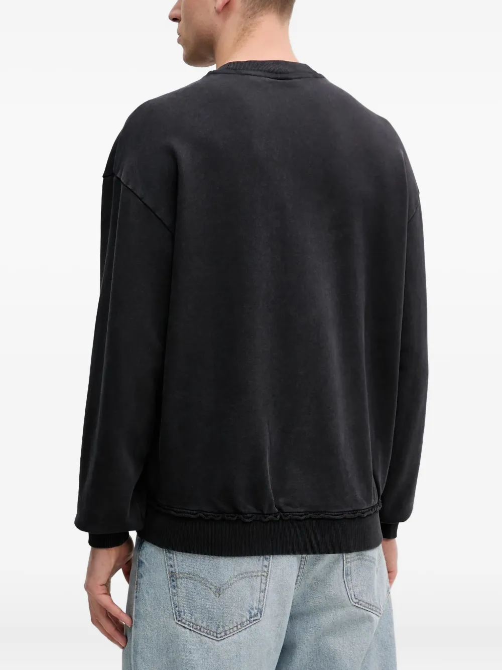 HUGO logo-embroidered sweatshirt | Sweatshirts | Image 2
