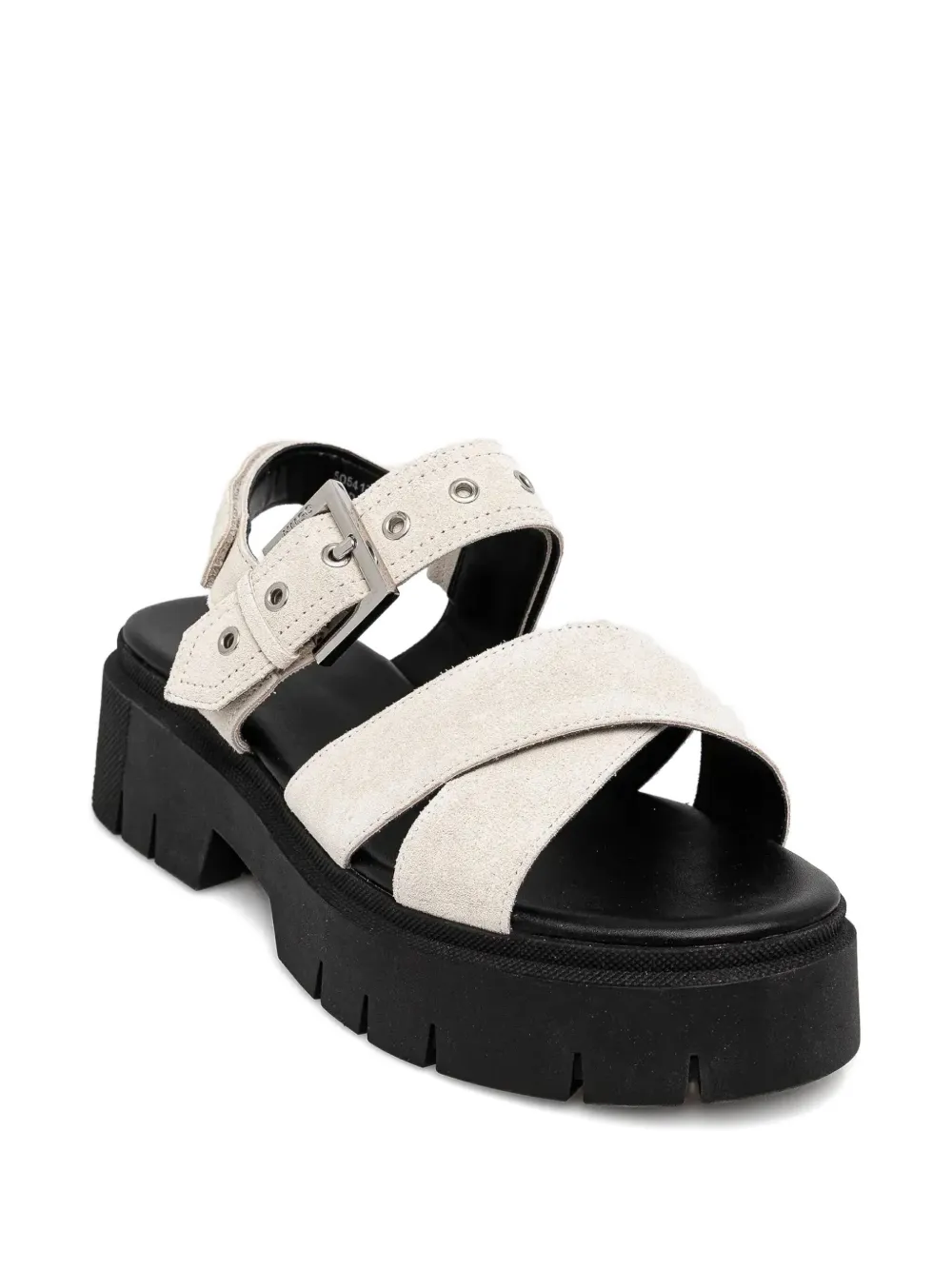 HUGO buckle-strap suede sandals | Heeled Sandals | Image 2