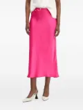 HUGO bias-cut satin skirt - Pink