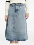 HUGO A-line denim skirt - Blue