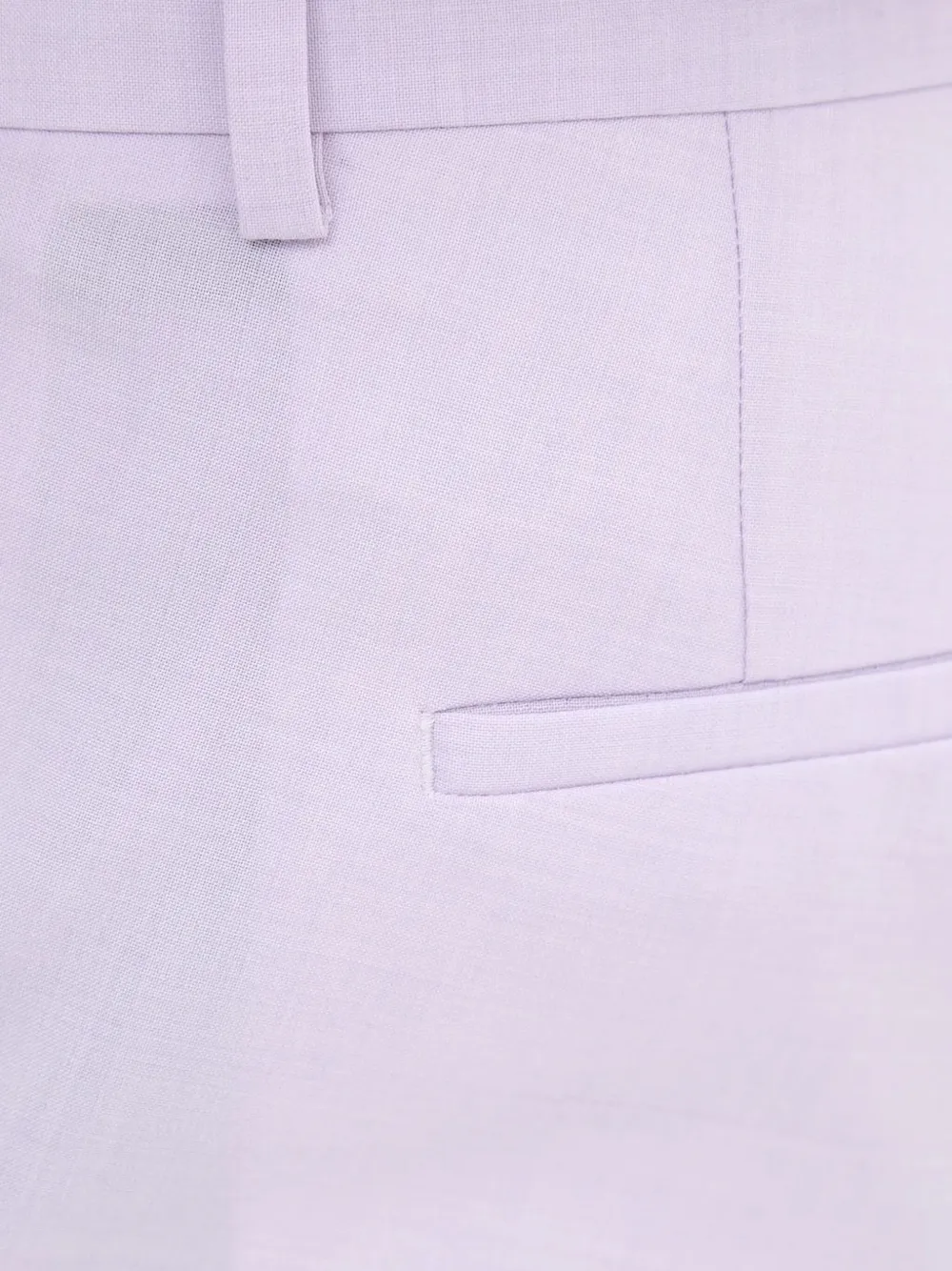 HUGO flat-front tailored trousers Paars