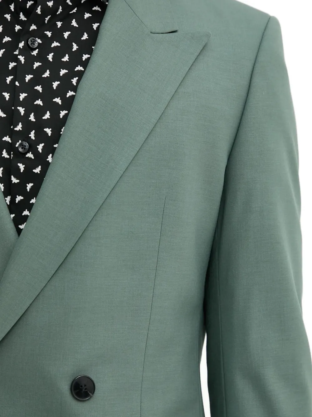 HUGO Blazer met dubbele rij knopen Groen