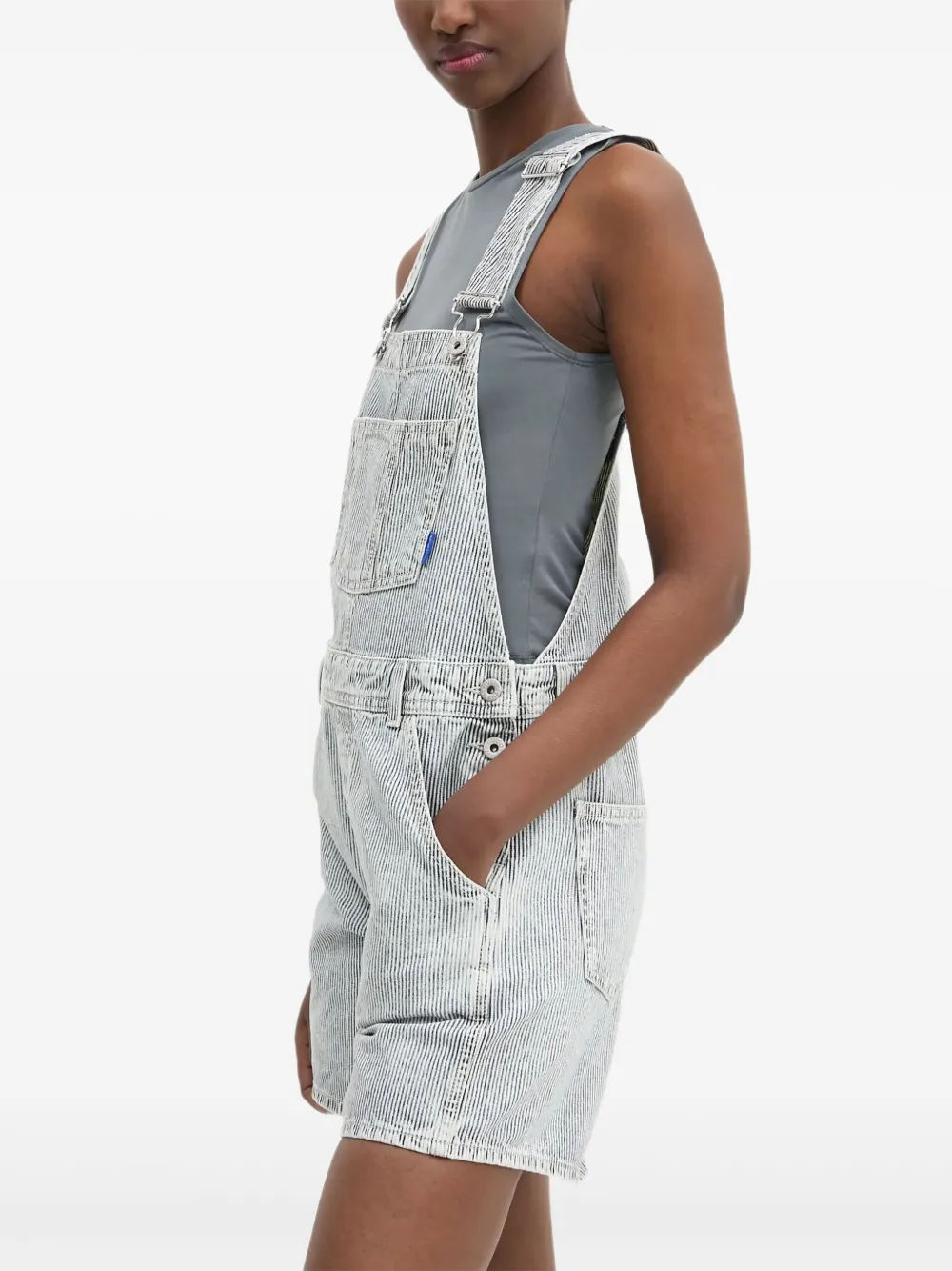 HUGO striped denim playsuit | Playsuits | Image 2