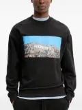 HUGO Hugowood graphic-print sweatshirt - Black