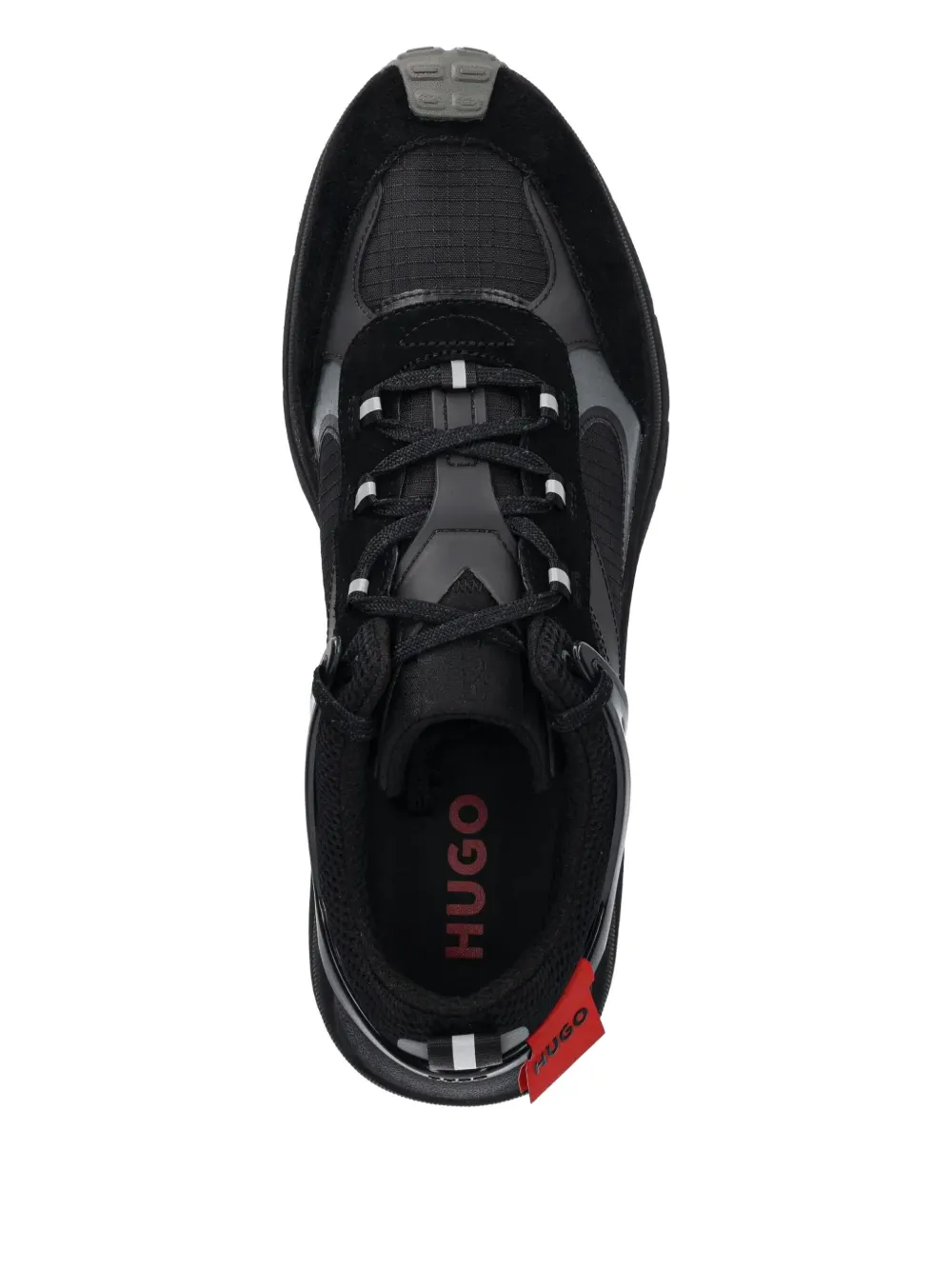 HUGO mesh-panelled sneakers Black