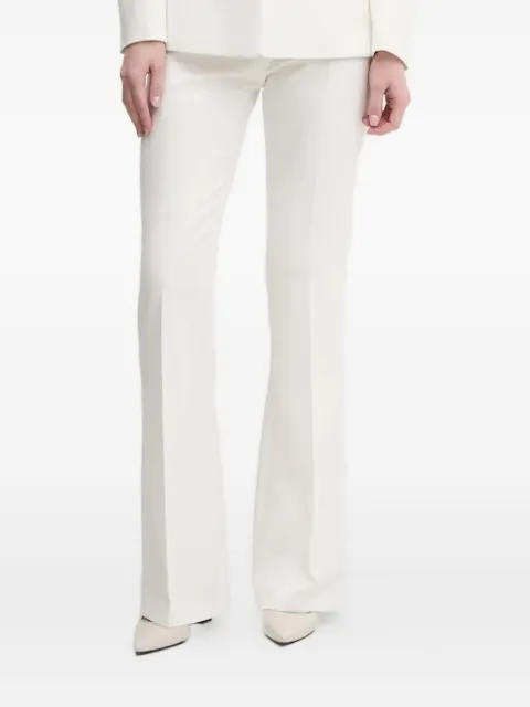 HUGO belted flared trousers