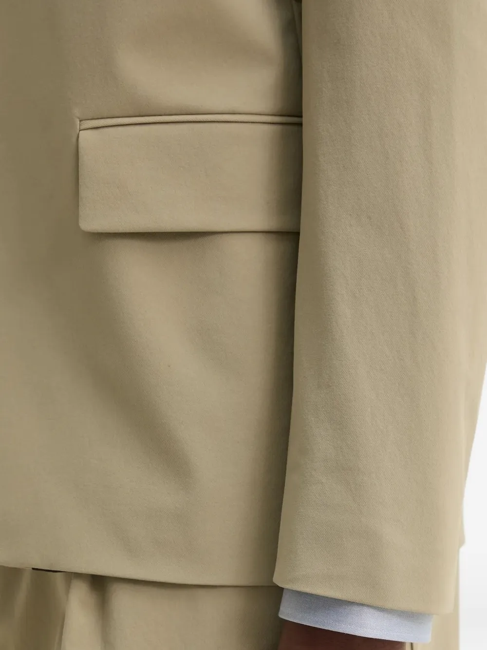 HUGO Blazer met enkele rij knopen Beige