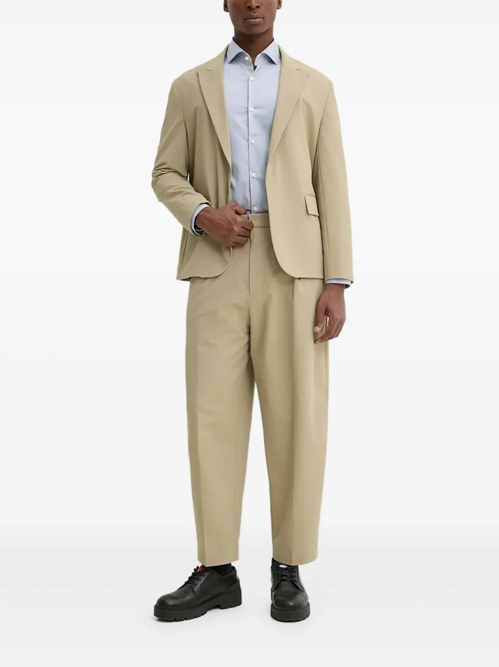 HUGO single-breasted blazer | Neutrals | Image 1