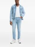 HUGO logo-patch jeans - Blue