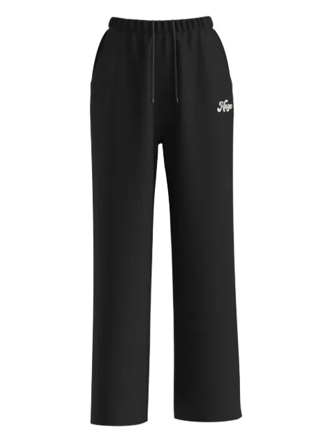 HUGO pants con aplique del logo